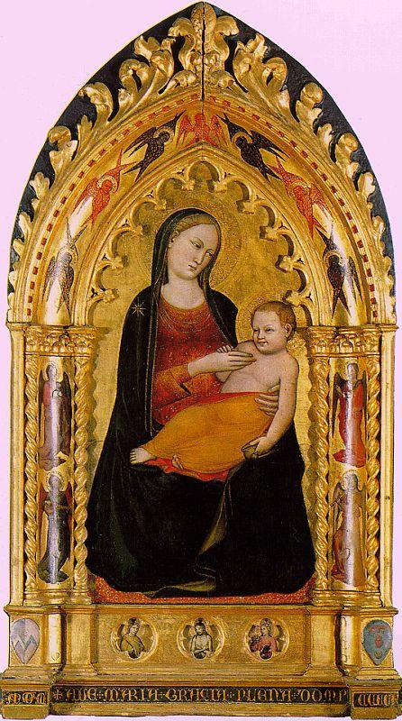 Niccolo di Pietro Gerini Madonna and Child 6 oil painting picture